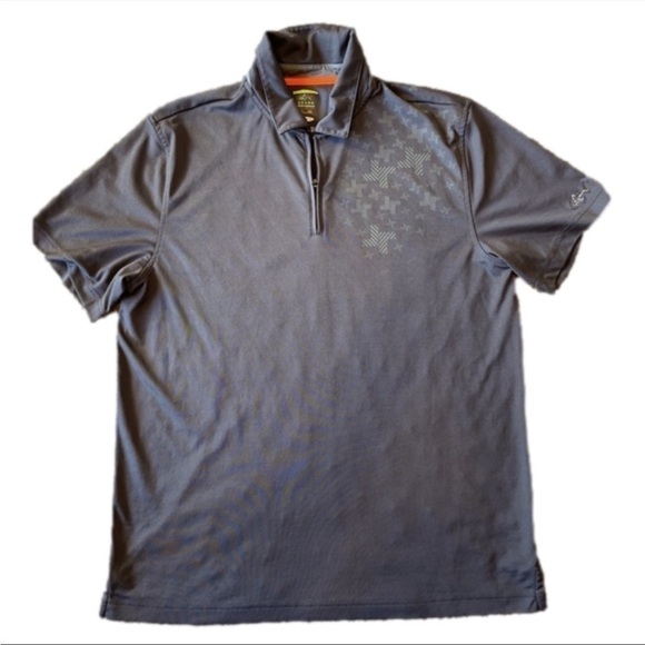 Greg Norman Mens Large Slim Fit Shark
Tasso Elba Collection Golf Shirt - Picture 1 of 6